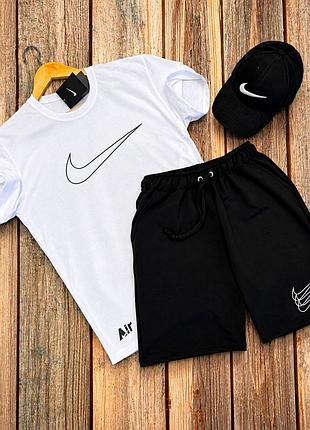 Спортивный костюм шорты и футболка nike