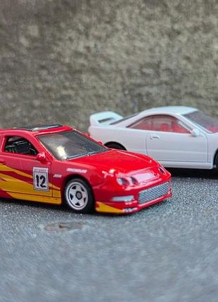 Машинка хот вилс hot wheels silver series fast &amp; furious 1996 acura integra gsr collectible car.