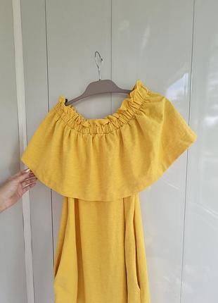 Хлопковое платье h&m  s 5
