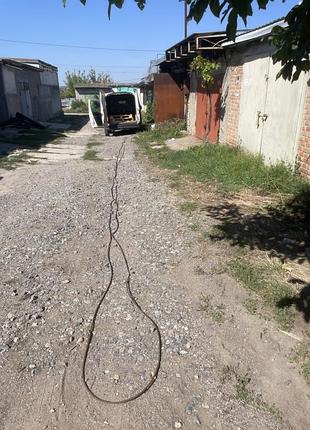 Трос стальной буксировочный / тяговый строп (чалка) с петлей  100гр за метр