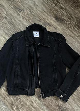 Джинсова куртка zara