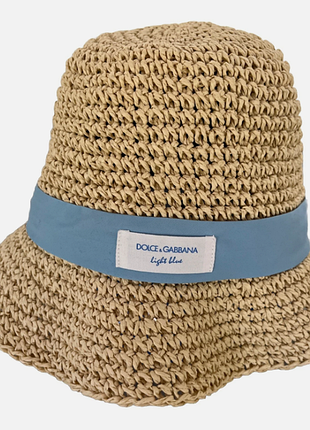Солом'яна панама dolce&amp;gabbana