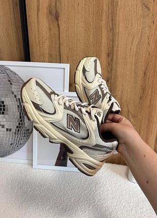 New balance 530 beige brown turtledove mushroom
