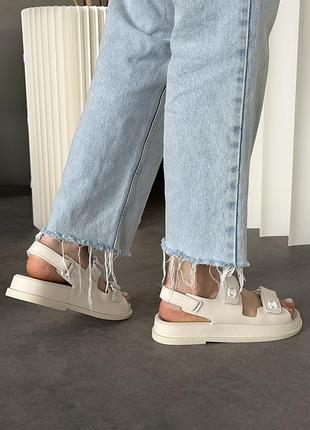 Chanel ''dad"" sandals beige premium