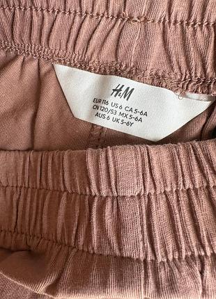 Тонкі шорти h&m 110,116,122 4