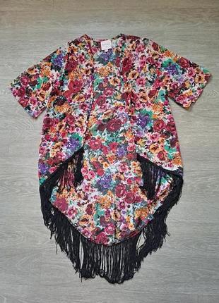 Пляжна накидка кімоно преміум бренд romeo & juliet couture