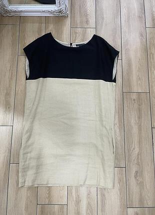 Лляна сукня mango m