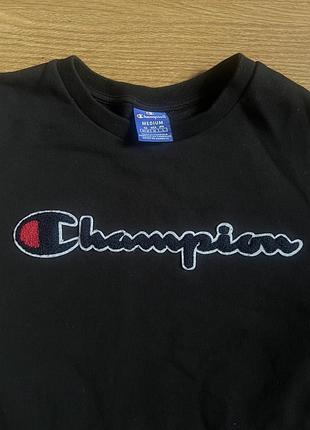 Champion чорний світшот 3