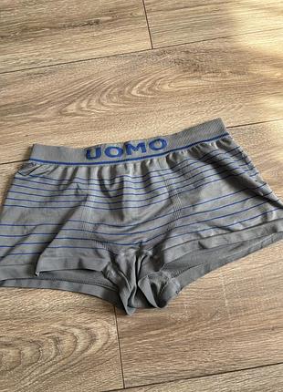 Батальні безшовні труси боксери uomo xl/ xxl