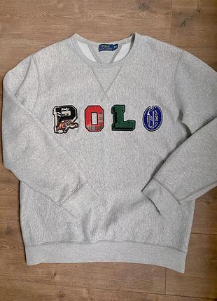Худі polo ralph lauren оригінал толстовка меланж ідеальний стан