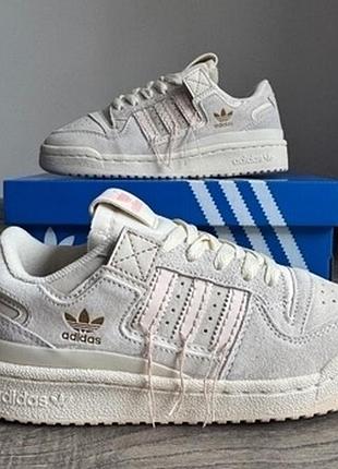 Adidas forum low beige