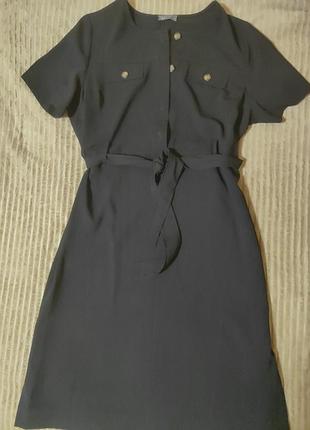 Черное платье papaya l,xl