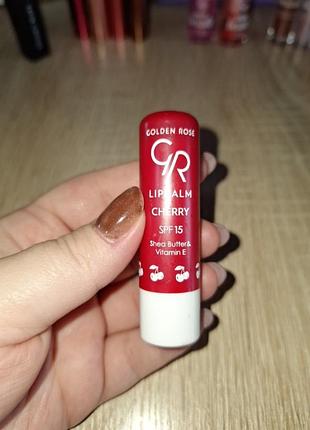 Golden rose lip balm cherry