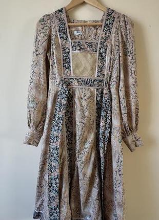 Неймовірна вінтажна сукня fine feathers liberty 1970