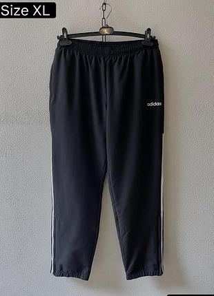 Оригінальні чоловічі спортивні штани adidas розмір xl чорного кольору