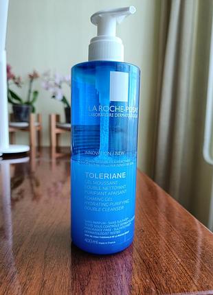 La roche-posay toleriane foaming gel увлажняющий очищающий гель-мусс двойного действия
