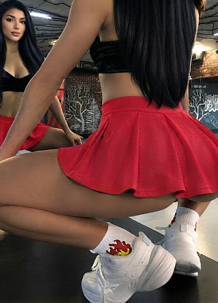 Летняя юбка ♥️юбка- шорти🔥 еластична тканина ❤️ shein 💃 юбка-шорти 🔥 стильный летний лук