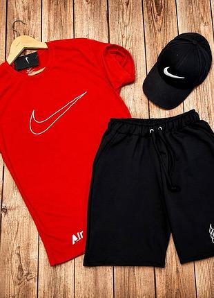 Спортивный костюм шорты и футболка nike