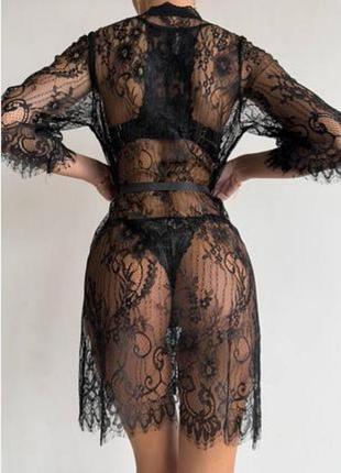 Sexy кружевной халатик