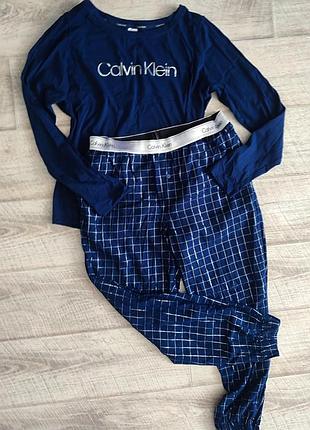 Піжама calvin klein l 40 42 штани джогери на довгий рукав