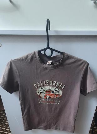Футболка для хлопчика з принтом california