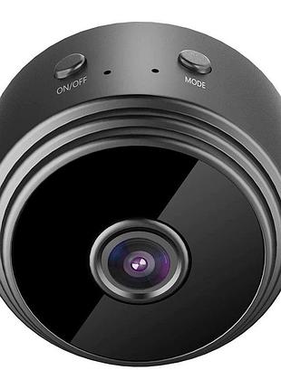 Wi-fi камера с детектором движения. мини-камера full hd 1080p. мини камера с ночной съемкой и датчиком