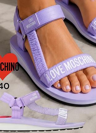 Сандалі жіночі love moschino 40р