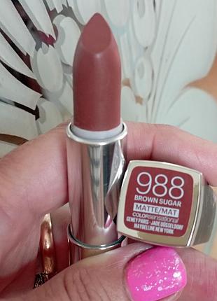 Maybelline помада тон 988