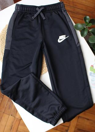 Спортивні штани з логотипом відомого бренду nike оригінал 12-13 років