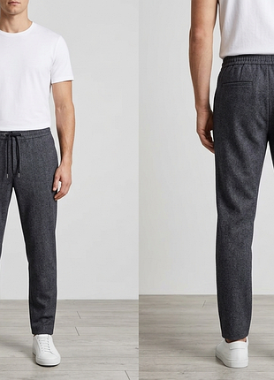 Штани hugo boss banks4-j slim-fit stretch-knit trousers