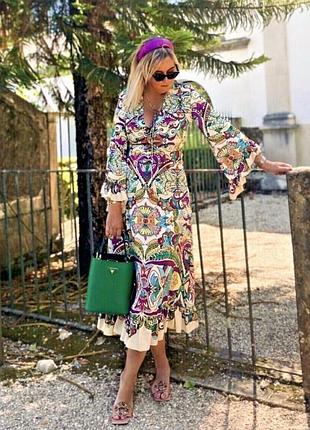 Платье миди zara