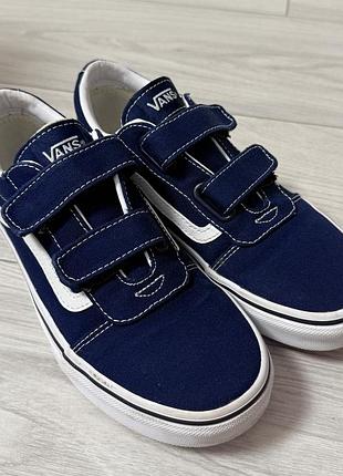 Дитячі кеди vans old skool v (на липучках), оригінал