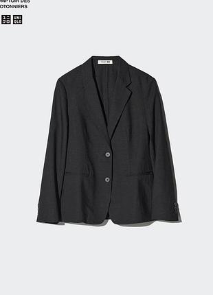 Жіночий піджак uniqlo з суміші льону