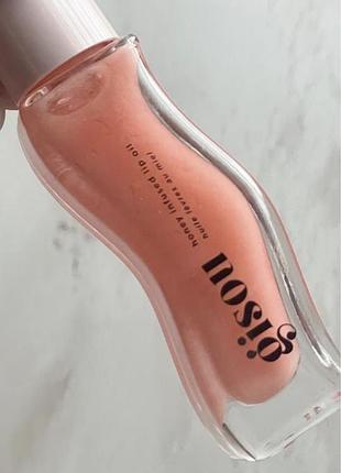 Зволожуюча олія для губ gisou honey infused hydrating lip oil блиск бальзам