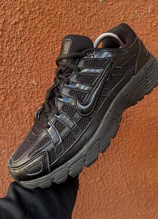 Оригінальні кросівки nike p-6000 39 розмір 24.5 см чорного кольору