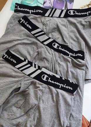Мужские трусы боксерки коттоновые хлопковые champion m
