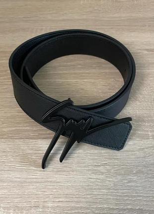 Шкіряний ремінь guiseppe zanotti
