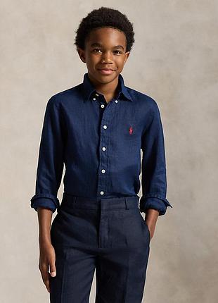 Лляна сорочка polo ralph lauren, 10-12 років