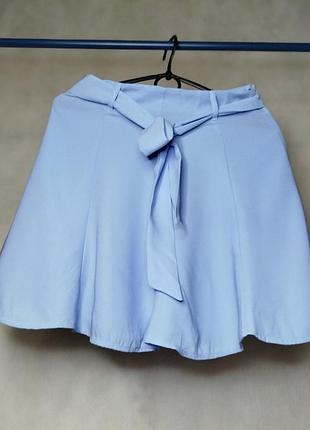 H&m легка ніжно-блакитна спідниця ,36 р