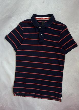 Оригінальна чоловіча футболка поло tommy hilfiger denim розмір l