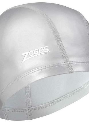 Шапочка для плавання zoggs nylon-spandex pu coated cap