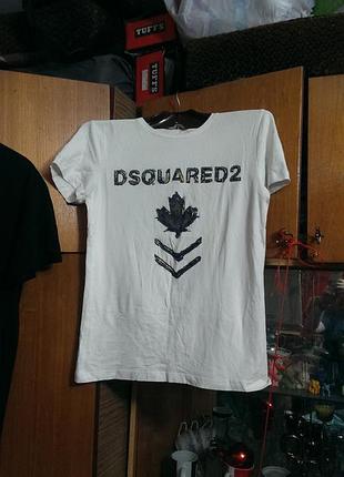 Мужская  футболка из италии dsquared2 размера m- l