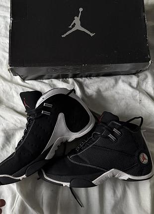 Кросівки jordan 12.5 team black/varsity red (вінтаж 2007рік) оригінал  44size