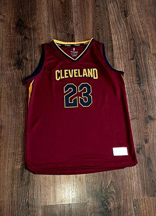 Мужская уникальная спортивная майка jersey nba cleveland 23 james оригинал