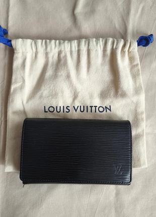 Louis vuitton epi porte-monnaie billets tresor гаманець кошельок оригінал lv