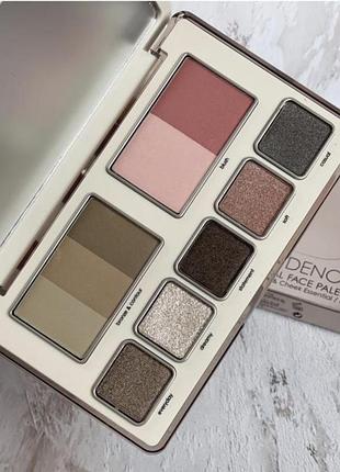 Палетка для обличчя та очей natasha denona hy- per natural face palette тіні румʼяна бронзер