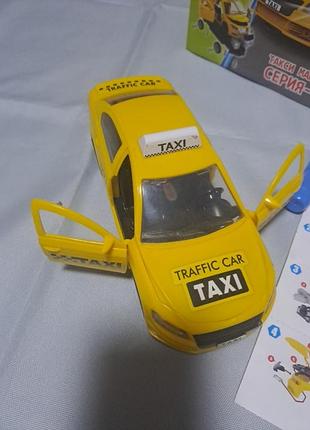 Машинка таксі конструктор 3