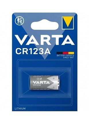 Батарейка varta cr123а lithium (1шт)