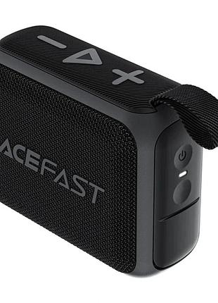 Портативна колонка acefast k4 go portable wireless speaker, 5w, ipx7, black