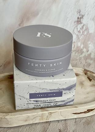 Маска для обличчя fenty beauty skin cookies n clean whipped clay pore detox